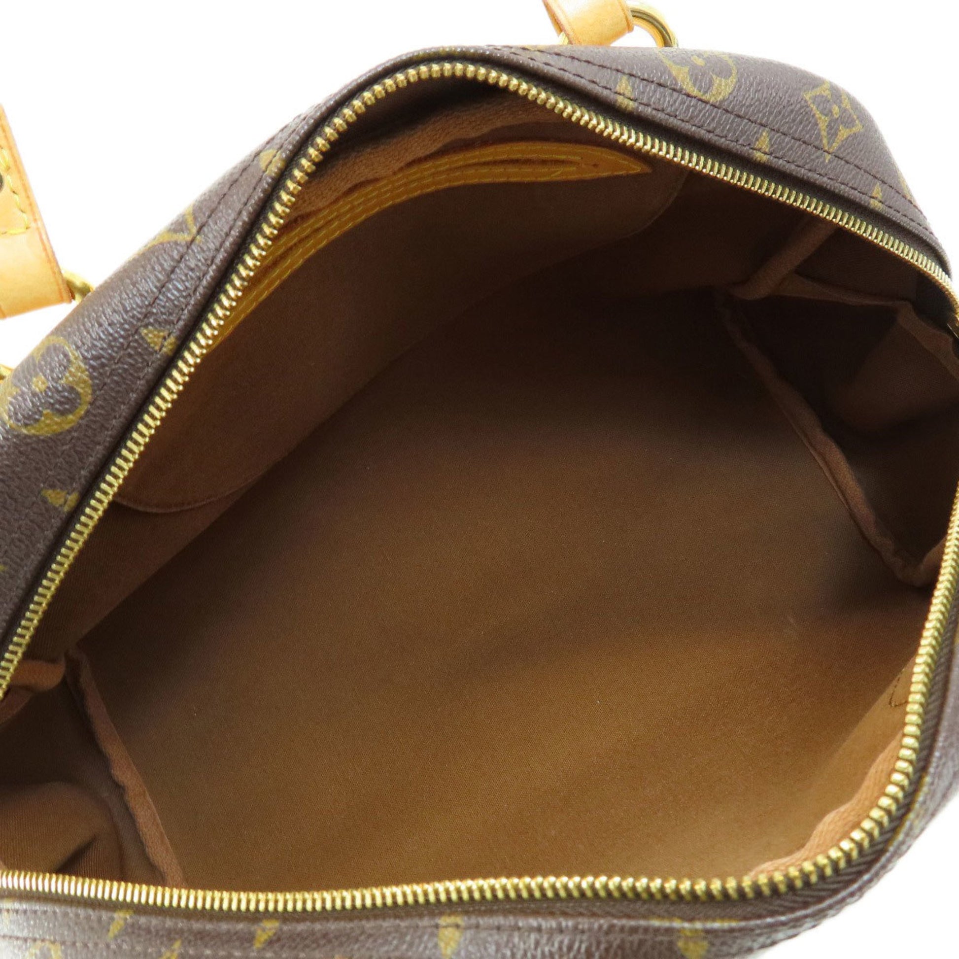 Louis Vuitton Montorgueil, Brown, Canvas, handbag