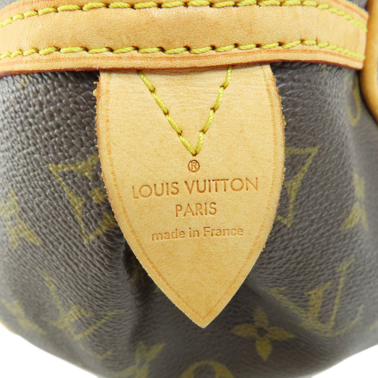 Louis Vuitton Montorgueil, Brown, Canvas, handbag