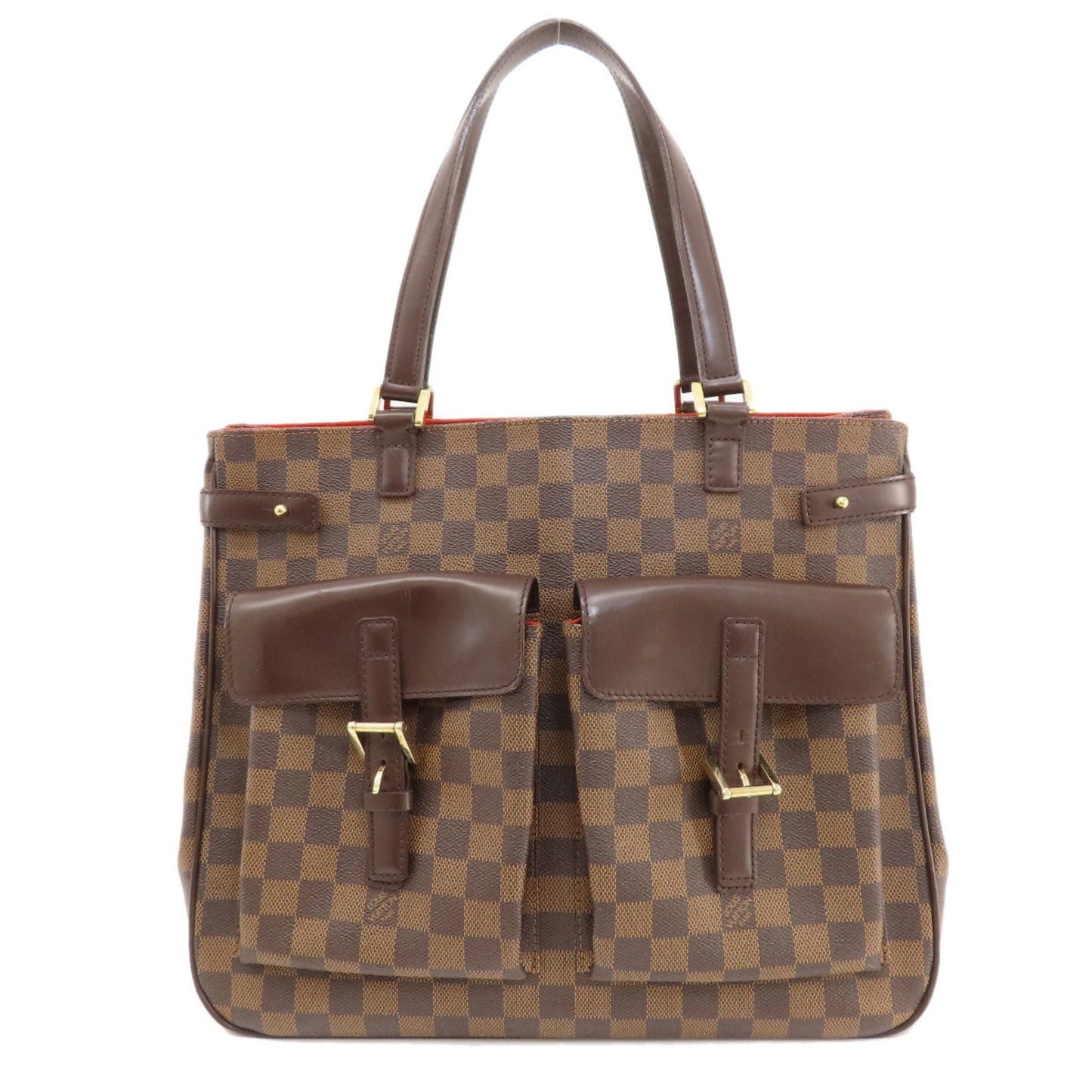 Louis Vuitton Uzes, Brown, Canvas, handbag