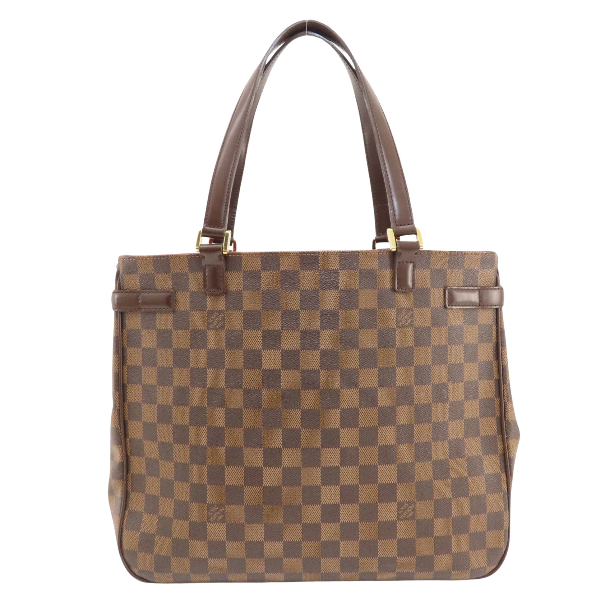 Louis Vuitton Uzes, Brown, Canvas, handbag