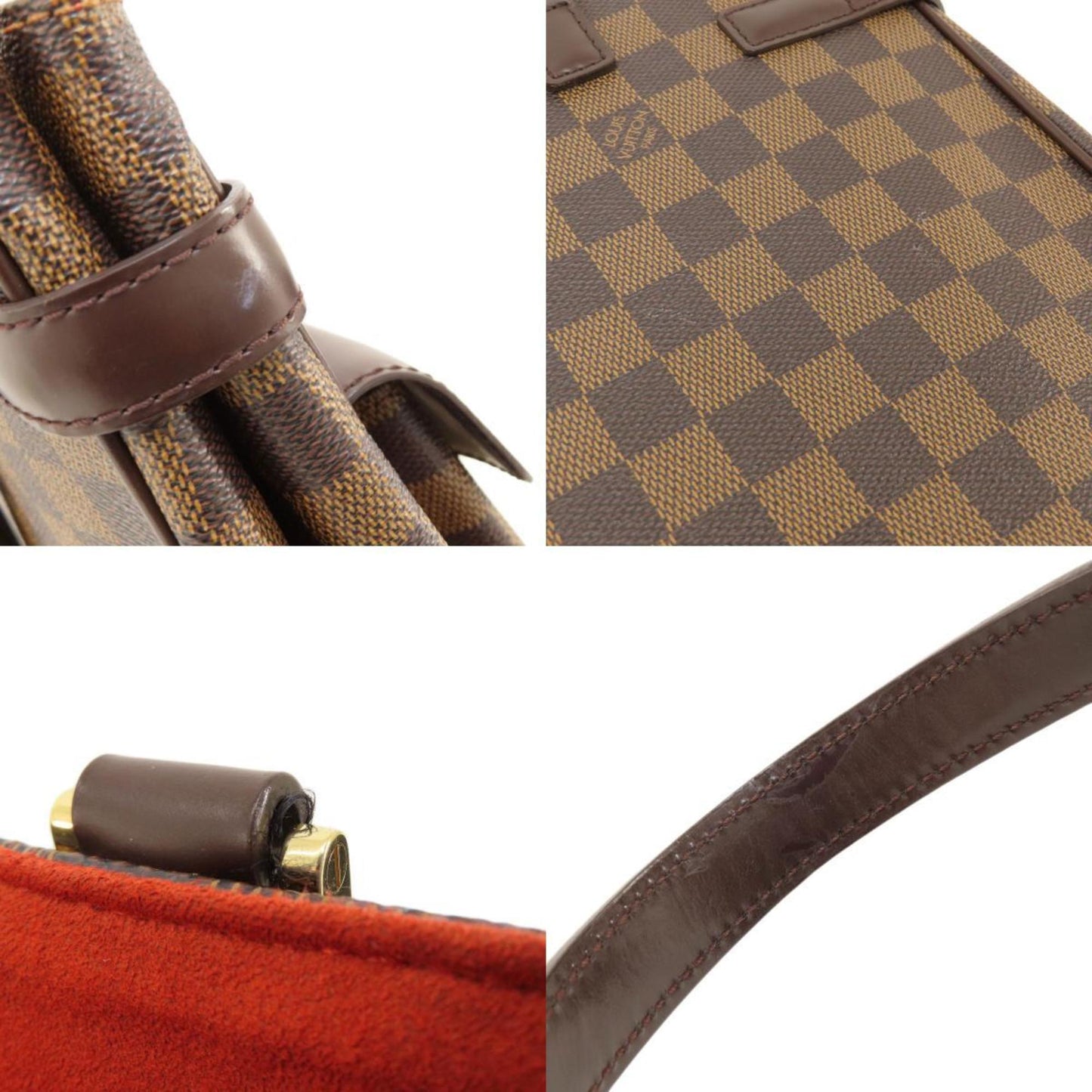 Louis Vuitton Uzes, Brown, Canvas, handbag