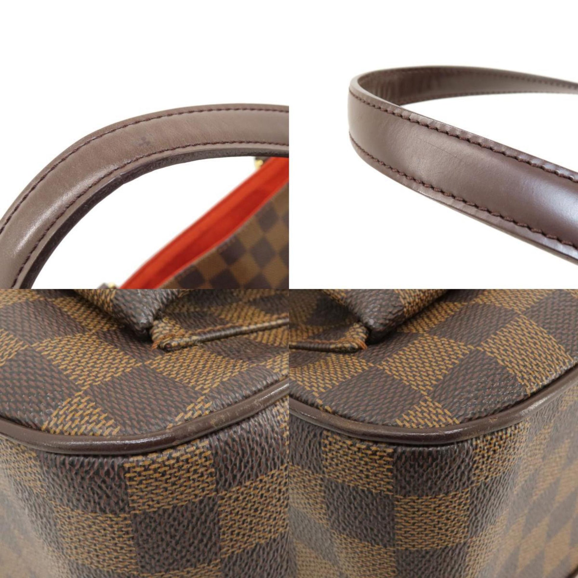 Louis Vuitton Uzes, Brown, Canvas, handbag