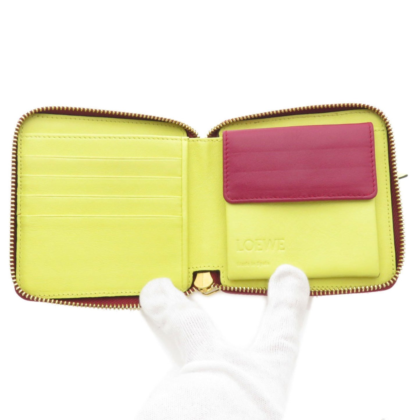 Loewe --, Pink, Leather, wallet