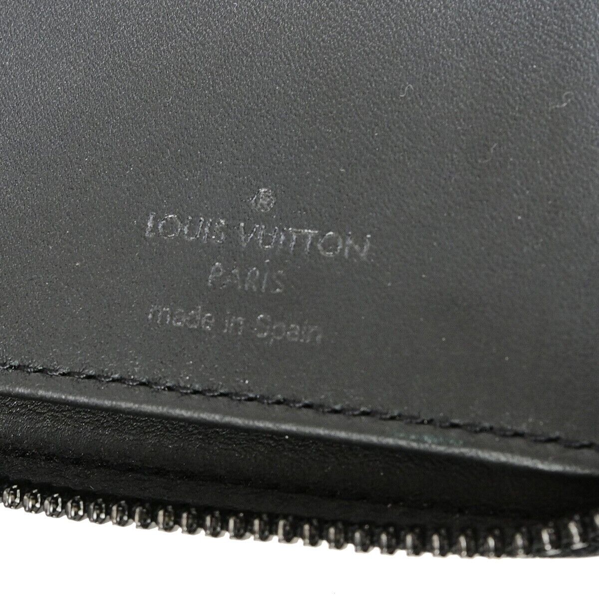 Louis Vuitton Zippy Wallet Vertical, Black, Leather, wallet