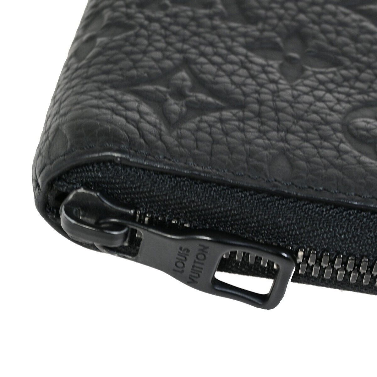 Louis Vuitton Zippy Wallet Vertical, Black, Leather, wallet