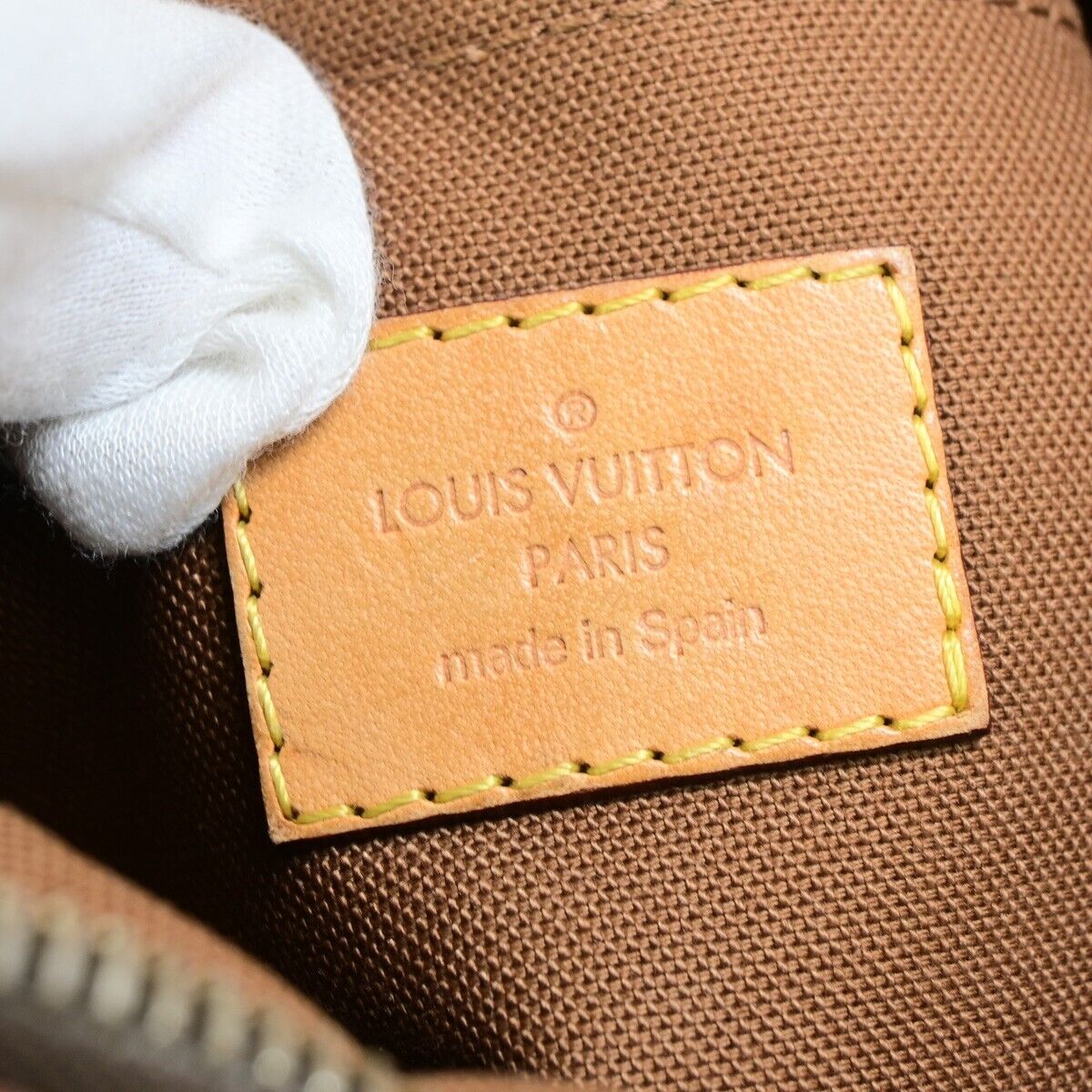 Louis Vuitton Odeon, Brown, Canvas, shoulder