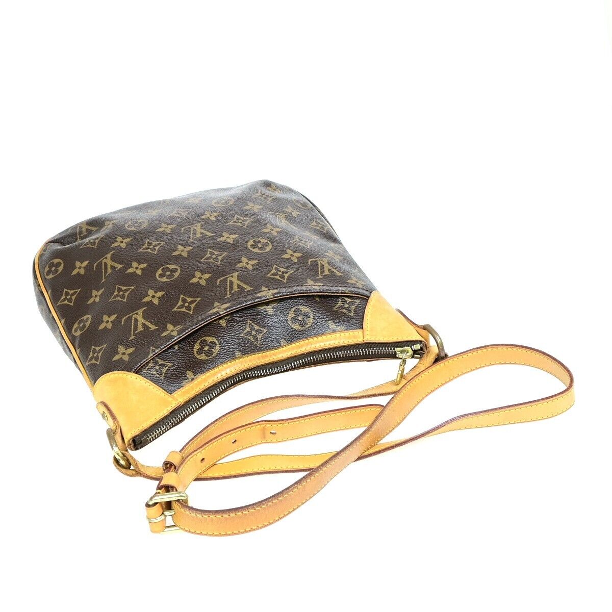 Louis Vuitton Odeon, Brown, Canvas, shoulder