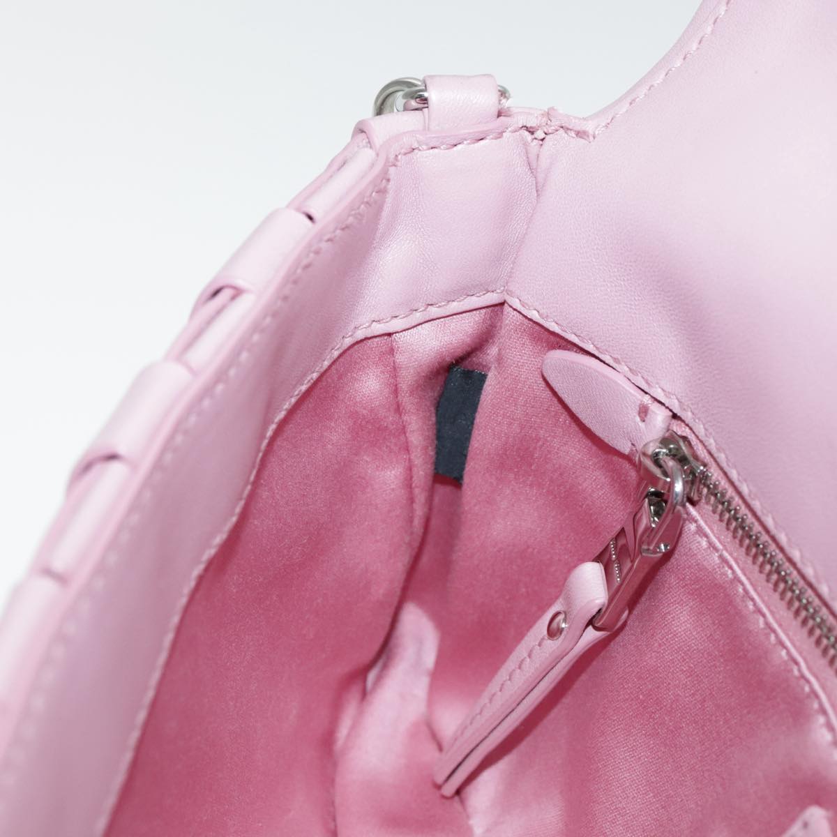 Miu Miu Kira, Pink, Leather, shoulder