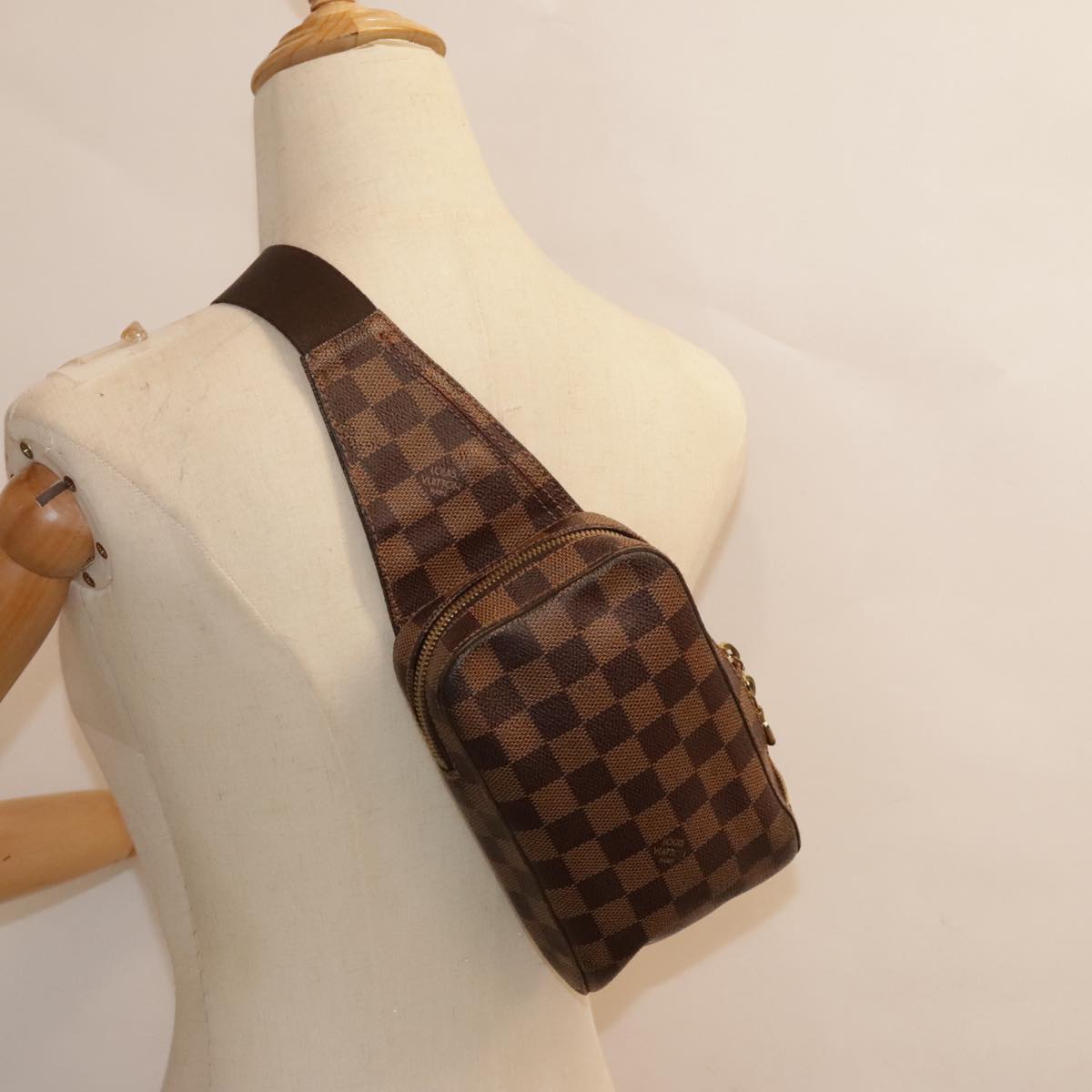 Louis Vuitton Geronimos, Multicolour, Canvas, shoulder