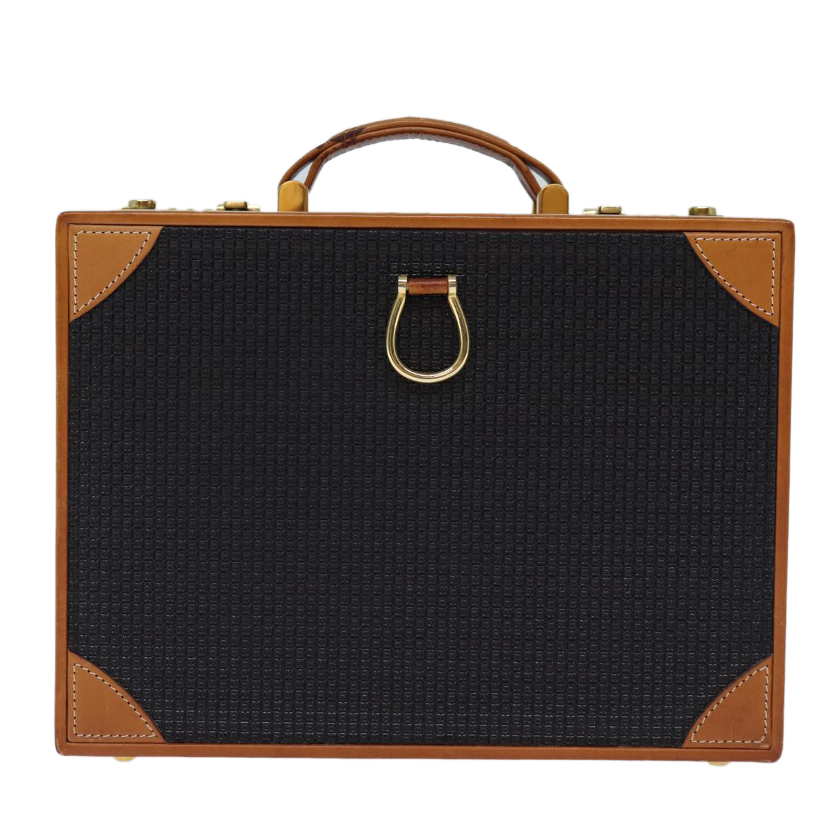 Bally, Black, Leather, briefcase