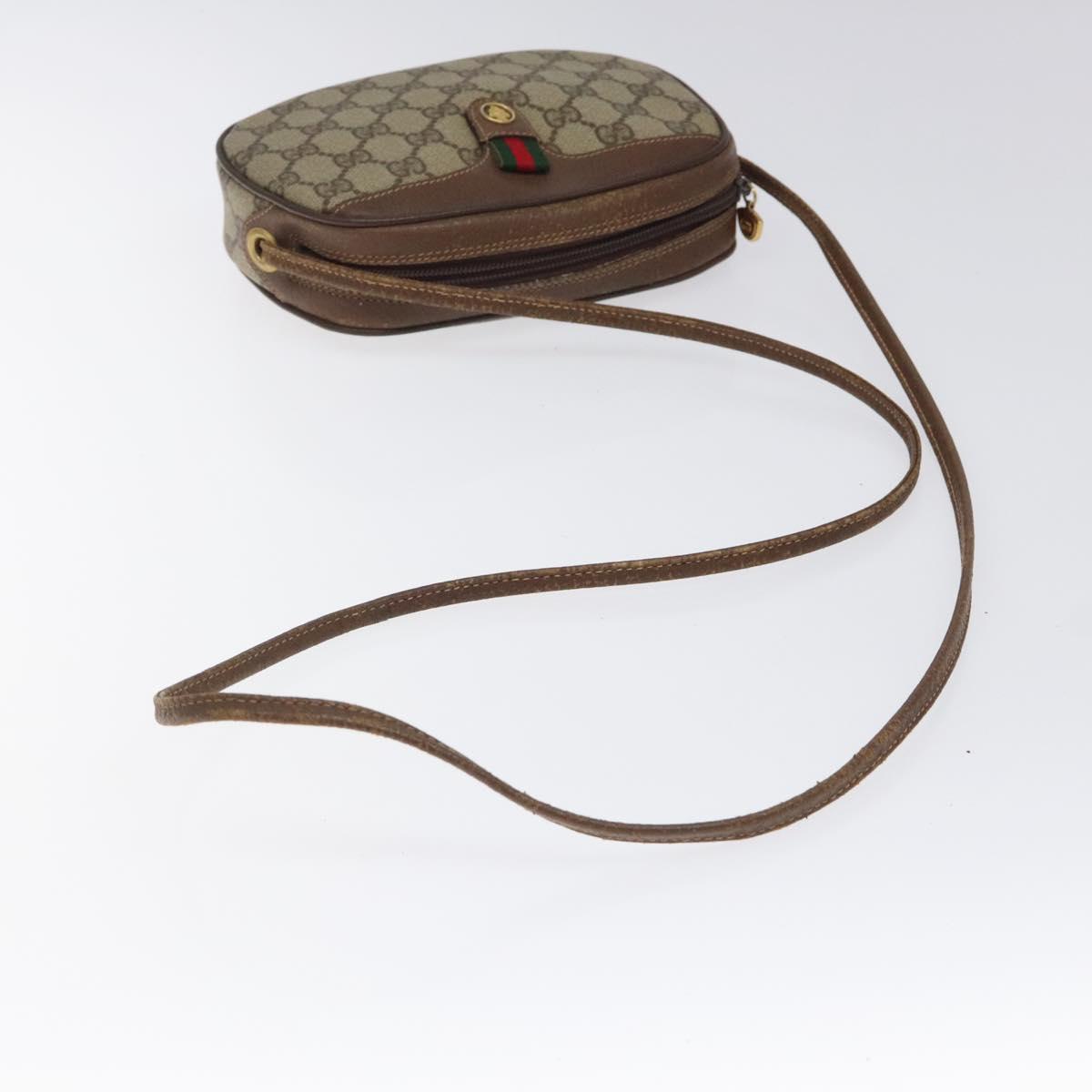 Gucci Ophidia, Beige, Canvas, shoulder