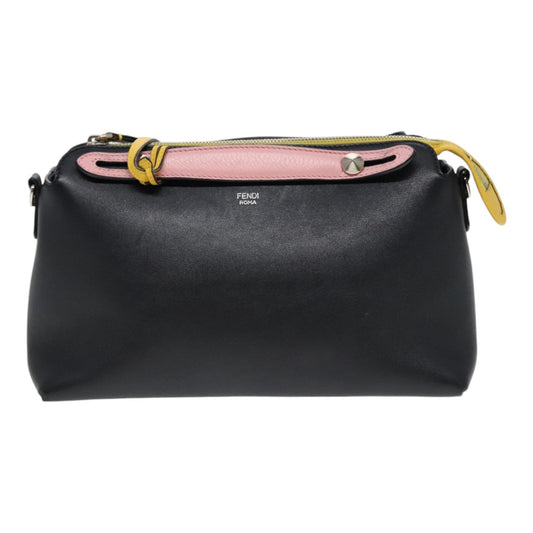 Fendi By The Way, Black, Leather, handbag