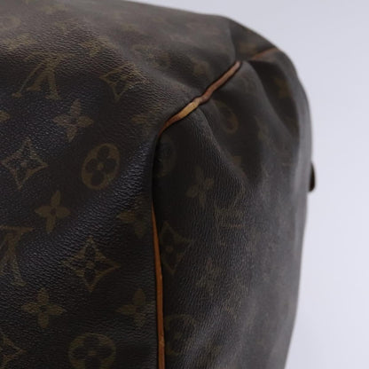 Louis Vuitton Keepall 60, Brown, Canvas, travel