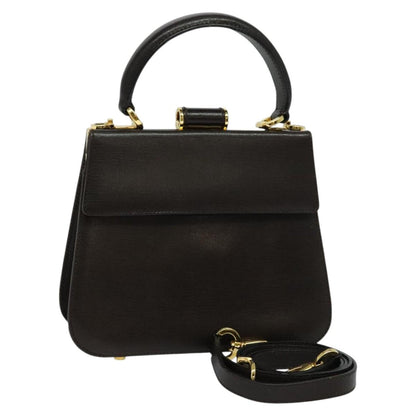 Salvatore Ferragamo, Brown, Leather, handbag