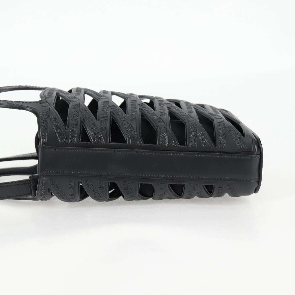 Balenciaga, Black, Leather, handbag