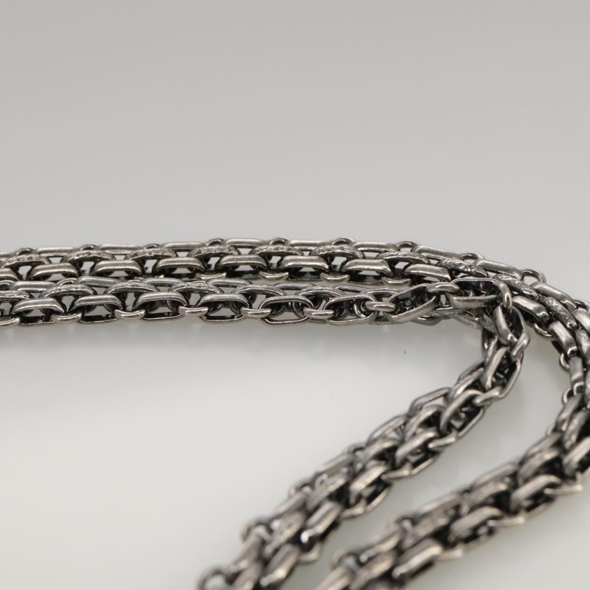 "Chanel 2,55", Silver, Leather, shoulder
