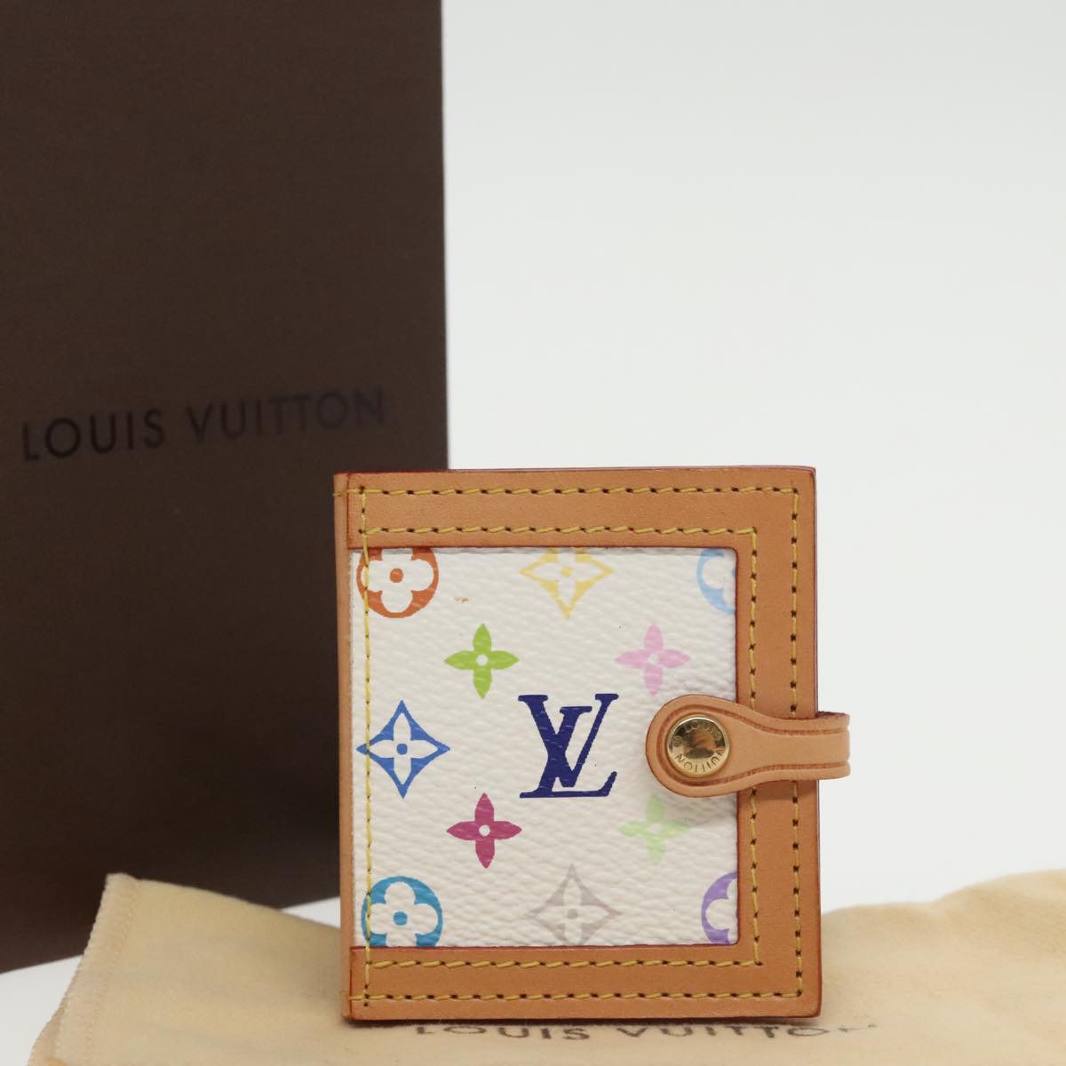 Louis Vuitton Porte photo, Multicolour, Canvas, wallet