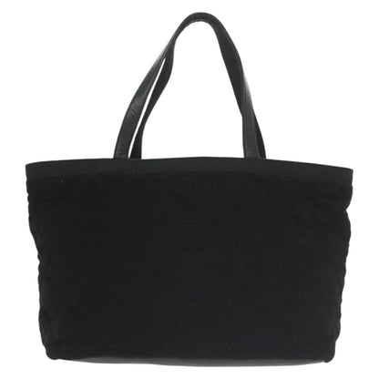 Chanel Logo CC, Black, Leather, tote