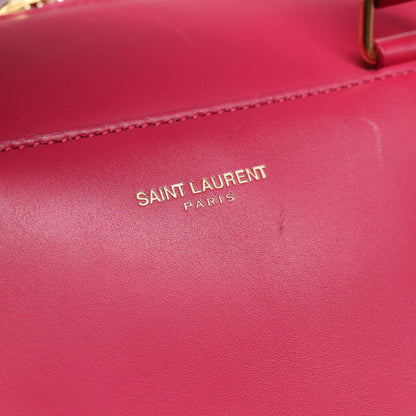 Yves Saint Laurent, Red, Leather, handbag