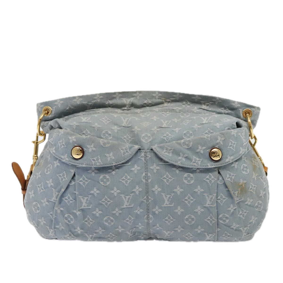 Louis Vuitton Daily, Grey, Denim - Jeans, shoulder