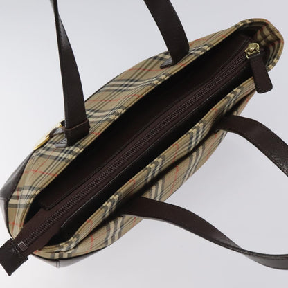 Burberry Nova Check, Beige, Canvas, tote