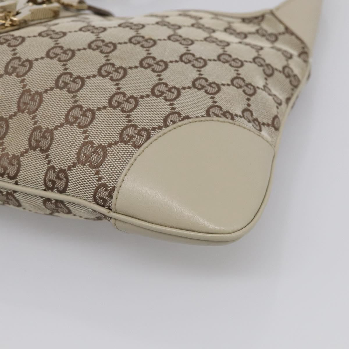 Gucci Jackie GG Canvas, Beige, Canvas, Tote Bag