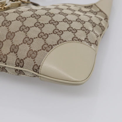 Gucci Jackie GG Canvas, Beige, Canvas, Tote Bag