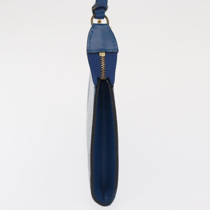 Louis Vuitton Pochette Accessoires Epi Leather, Blue, Leather, Clutch