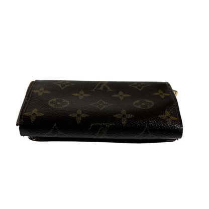 Louis Vuitton Mini Pochette Shoulder Bag Brown