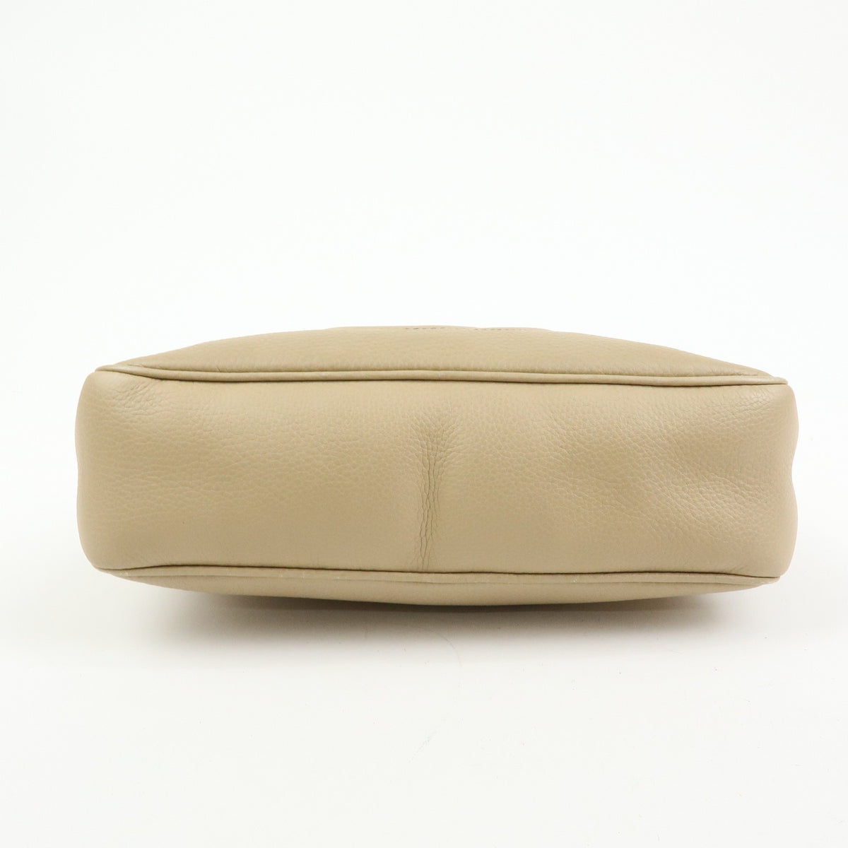 Gucci Soho Chain Zip Leather, Beige, Leather, Shoulder Bag