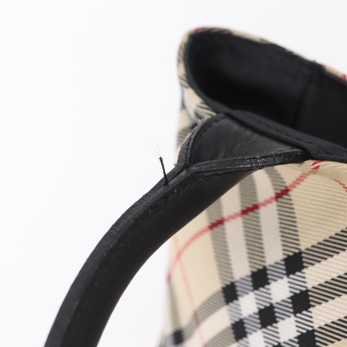 Burberry Nova Check Nylon, Beige, Nylon, Handbag