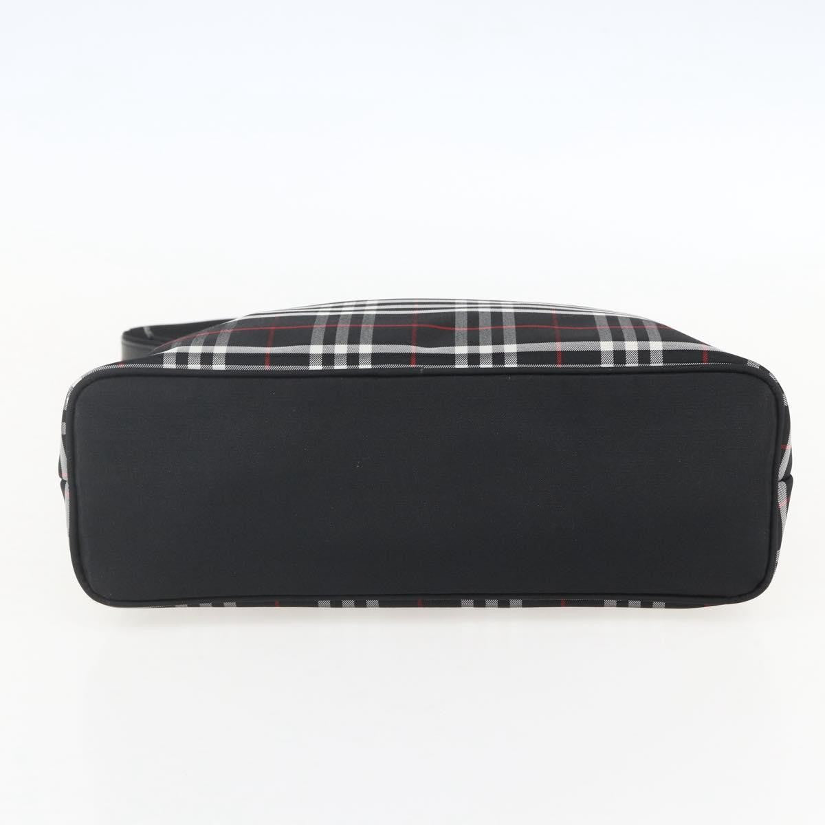Burberry Nova Check Nylon, Black, Nylon, Handbag