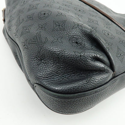 Louis Vuitton Selene Mahina Leather, Black, Leather, Handbag