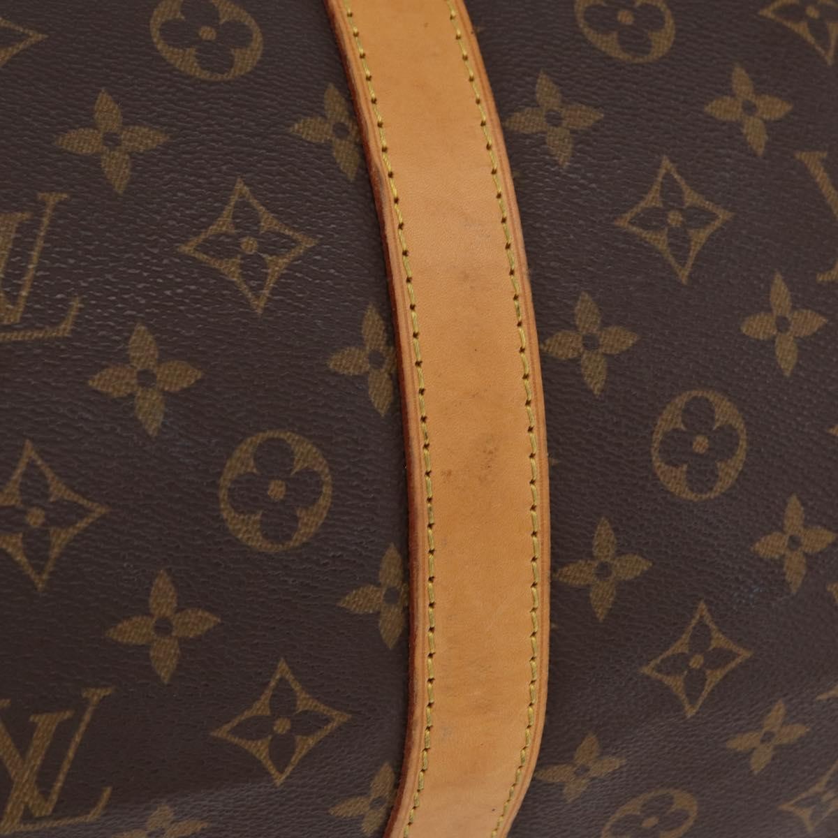 Louis Vuitton Keepall Monogram Canvas, Brown, Canvas, Travel Bag