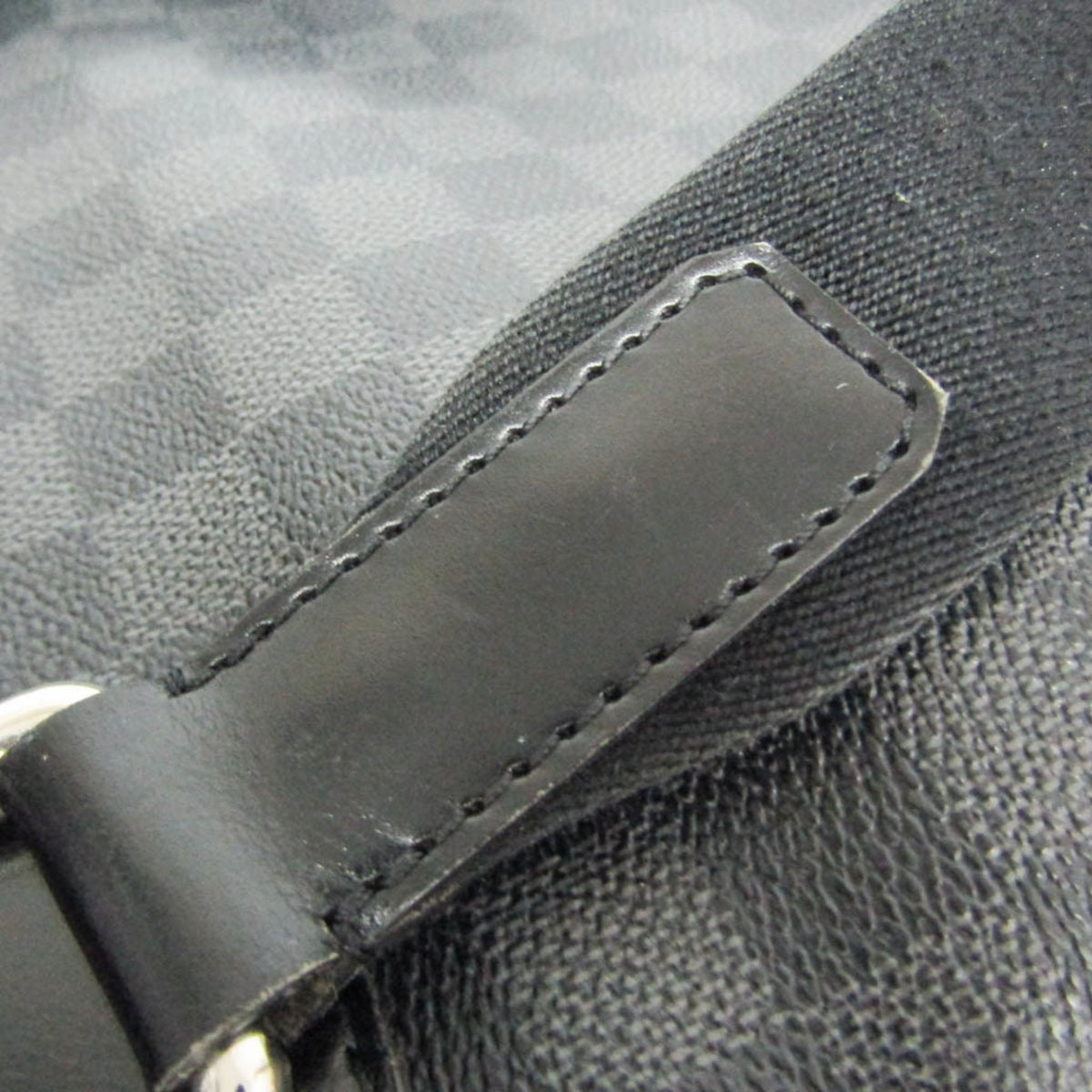 Louis Vuitton Thomas Damier Graphite, Black, Canvas, Shoulder Bag
