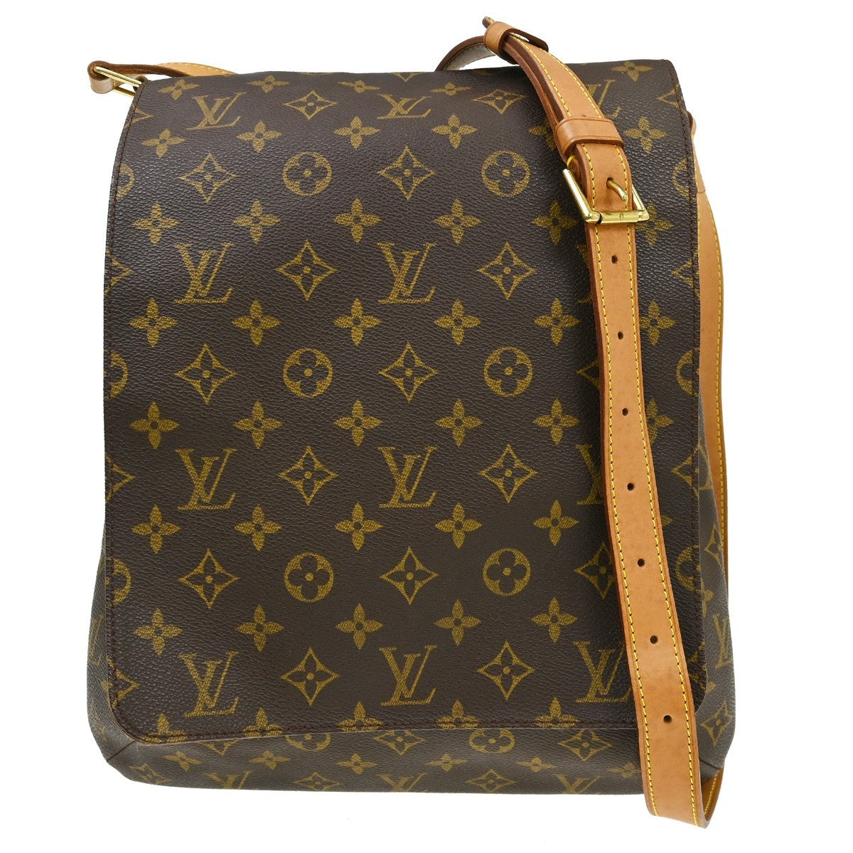 Louis Vuitton Musette Salsa Monogram Canvas, Brown, Canvas, Shoulder Bag