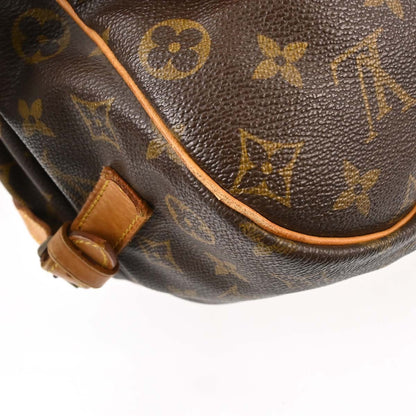 Louis Vuitton Saumur Monogram Canvas, Brown, Canvas, Shoulder Bag
