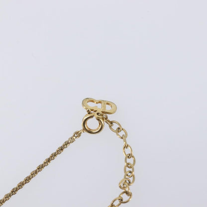Christian Dior CD Pendant Metal, Gold, Metal, Necklace