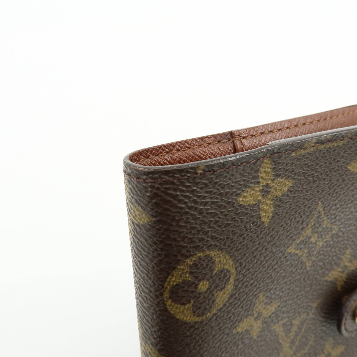 Louis Vuitton Agenda Cover Monogram Canvas, Brown, Canvas, Wallet