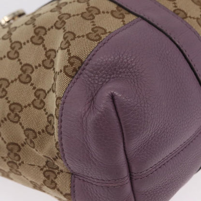 Gucci Miss GG GG Canvas with Leather, Beige, Canvas, Tote Bag