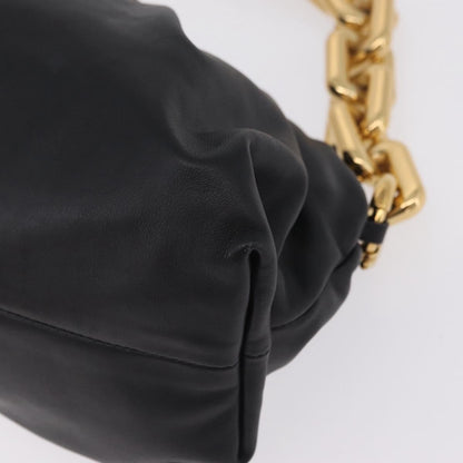 Bottega Veneta The Chain Pouch Leather, Black, Leather, Clutch