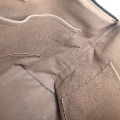 Louis Vuitton Palermo Monogram Canvas, Brown, Canvas, Handbag