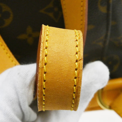 Louis Vuitton Vintage Montsouris Monogram Canvas, Brown, Canvas, Backpack