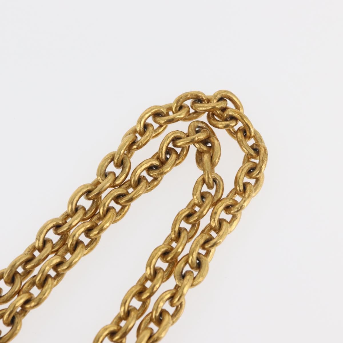 Chanel CC Pendant Metal, Gold, Metal, Necklace