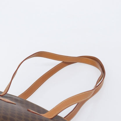 Celine Macadam Canvas and leather, Brown, Canvas, Tote Bag