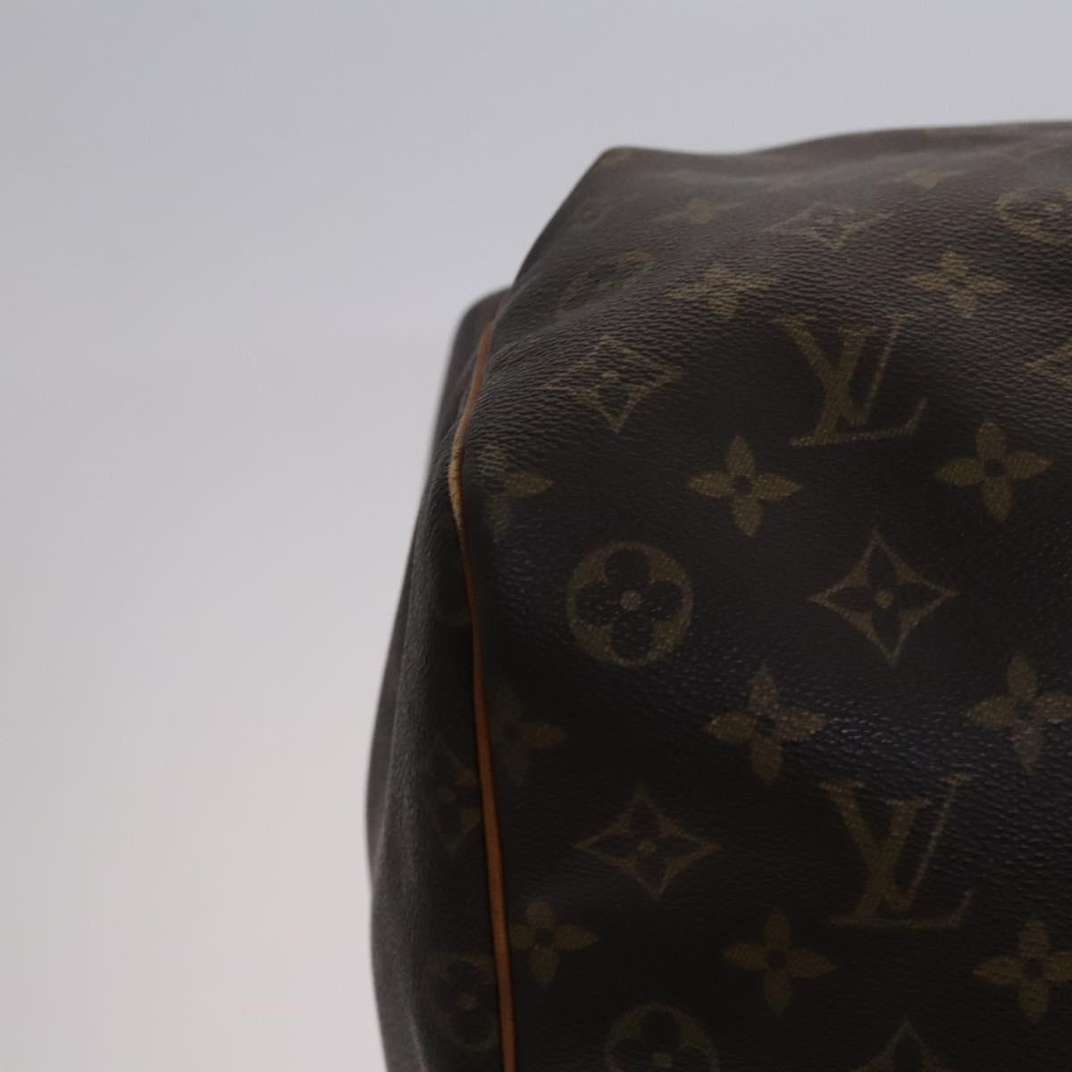 Louis Vuitton Keepall 60, Brown, Canvas, travel