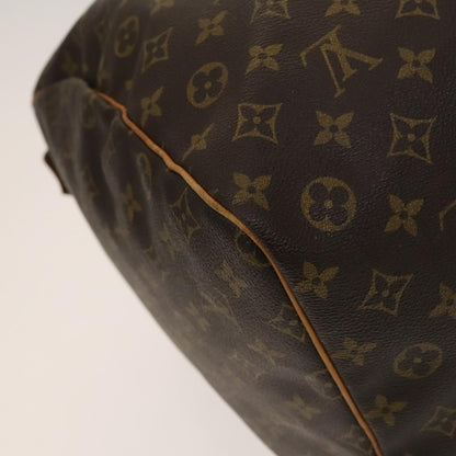 Louis Vuitton Keepall 60, Brown, Canvas, travel