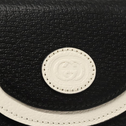 Gucci, Black, Leather, shoulder