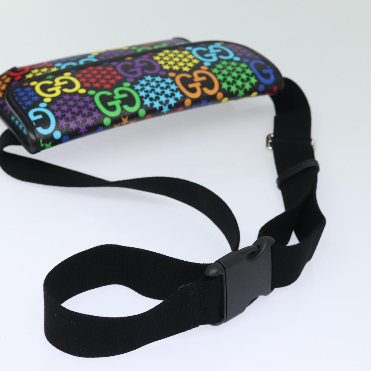 Gucci Psychedelic, Multicolour, Canvas, shoulder