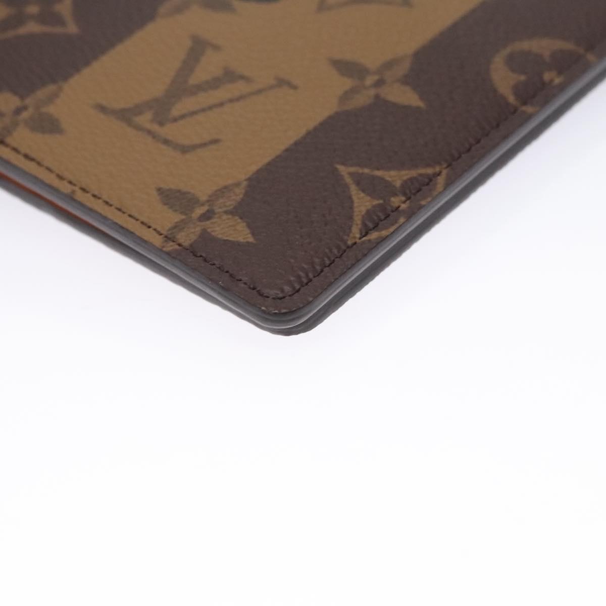 Louis Vuitton Nigo, Brown, Canvas, wallet